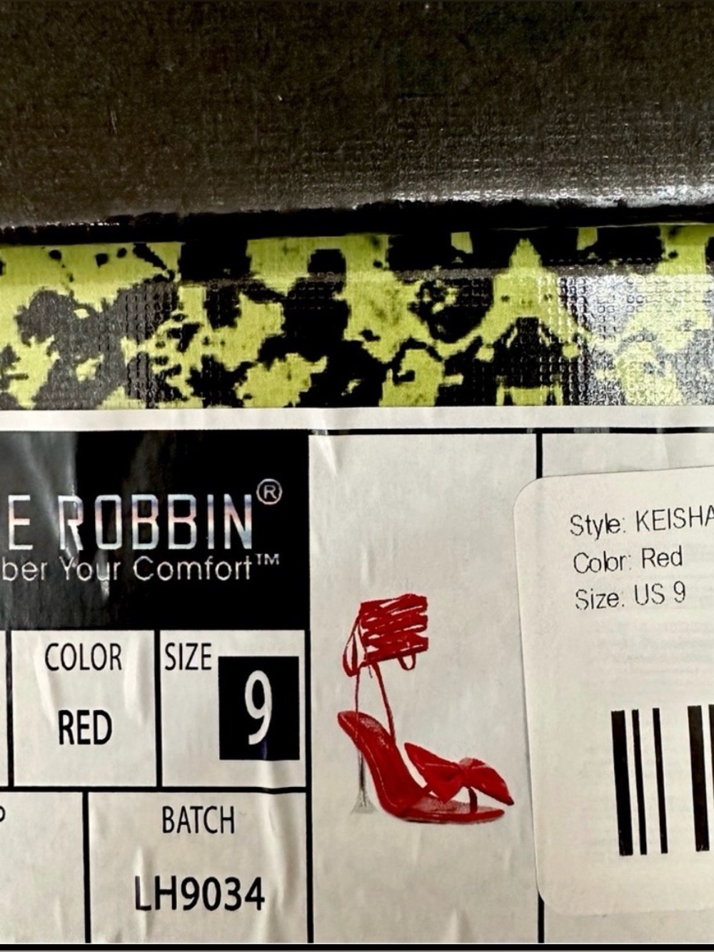 DOLLS KILL Red Coquette Ankle Wrap Stiletto Heels Size 9 NWT - Picture 10 of 10